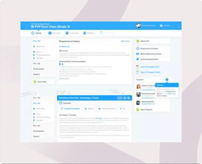 UI mockups of SpotLIght product